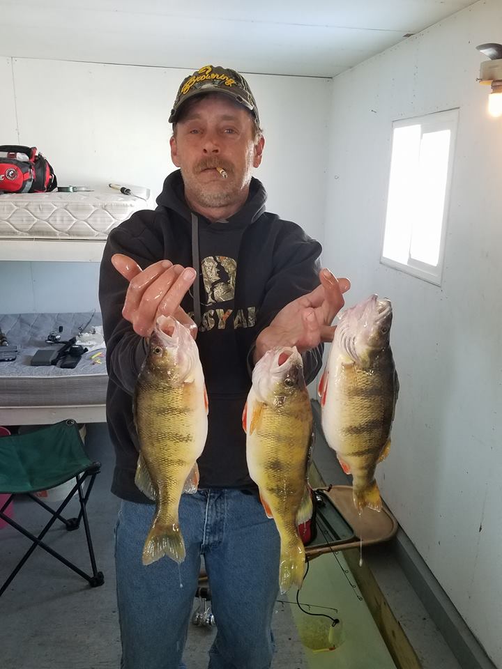 Tim with perch