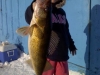 10yr old Camryn with a Sweet's Fishing Walleye